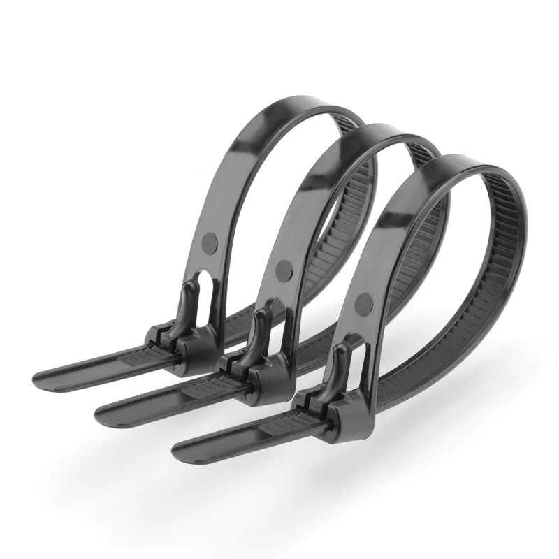 Kabel Ties Zip Reusable Kabel Tie Organizer Bisa Dipakai Berulang Kali