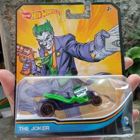 HOT WHEELS THE JOKER DC COMICS