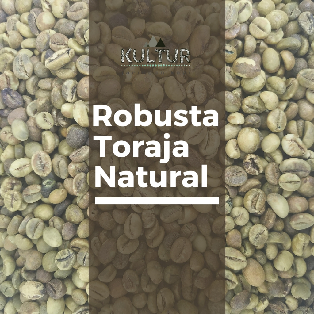 

GREEN BEAN ROBUSTA TORAJA NATURAL BIJI KOPI MENTAH NETTO 500 GR