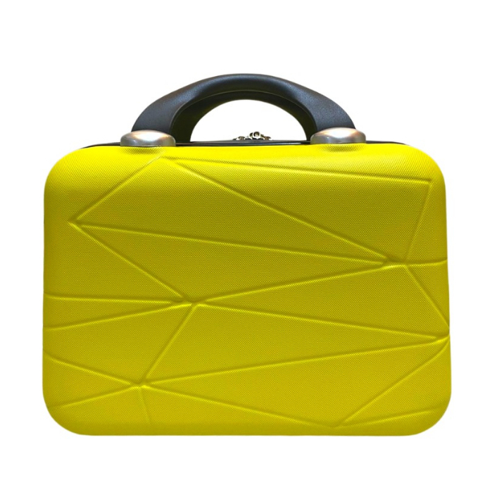 Tas koper makeup beauty case 13inch koper Kosmetik Travel Organizer Travel Box Koper Hardcase Travel