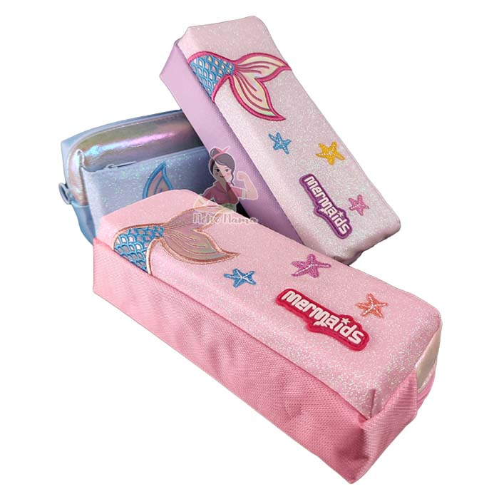 

ATH Kotak Tempat Pensil Anak Hologram Karakter Mermaid Unicorn Kualitas Premium