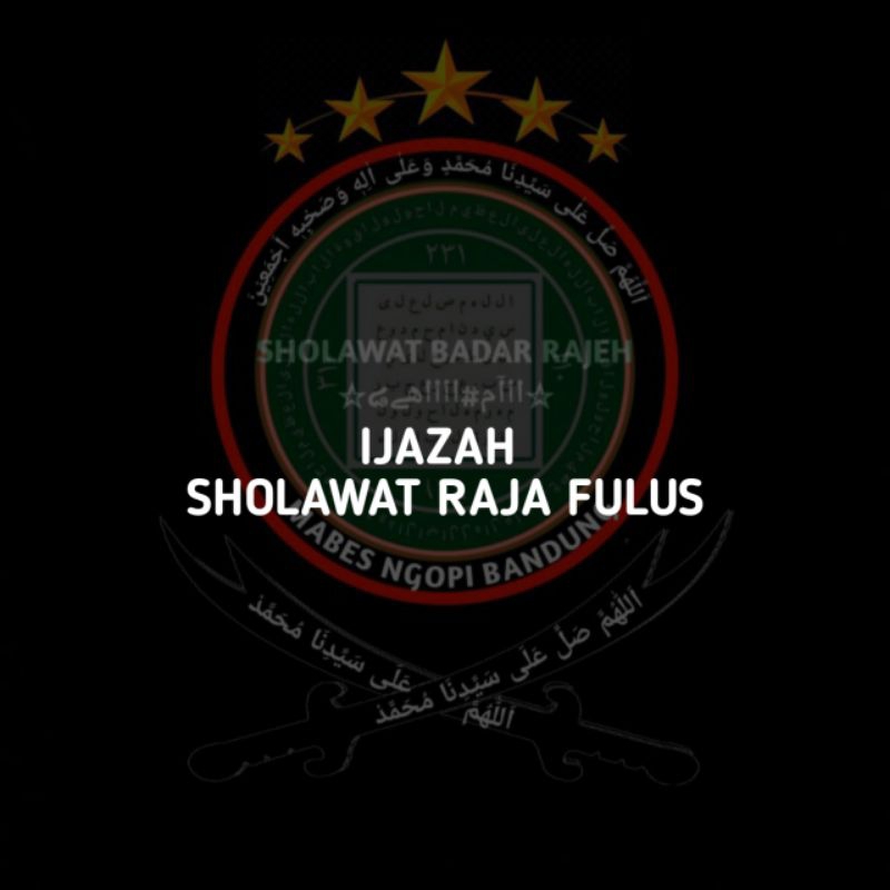 Ijazah Sholawat Raja Fulus