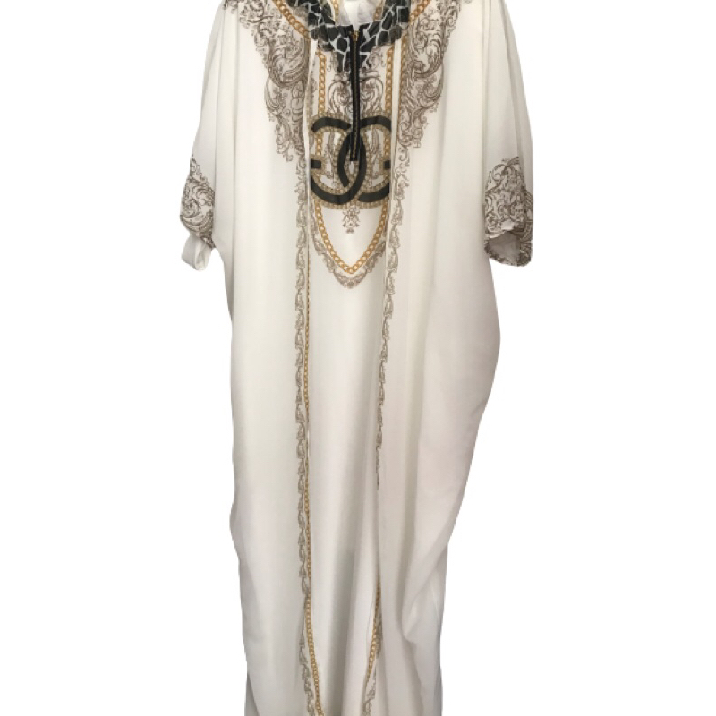 DRESS / GAMIS MOTIF GUCCI 1 SET MANSET