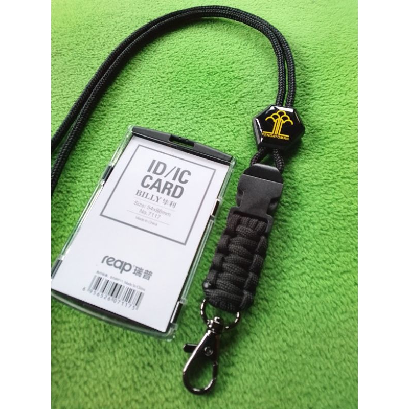 

lanyard id card hexa logo PENGAYOMAN