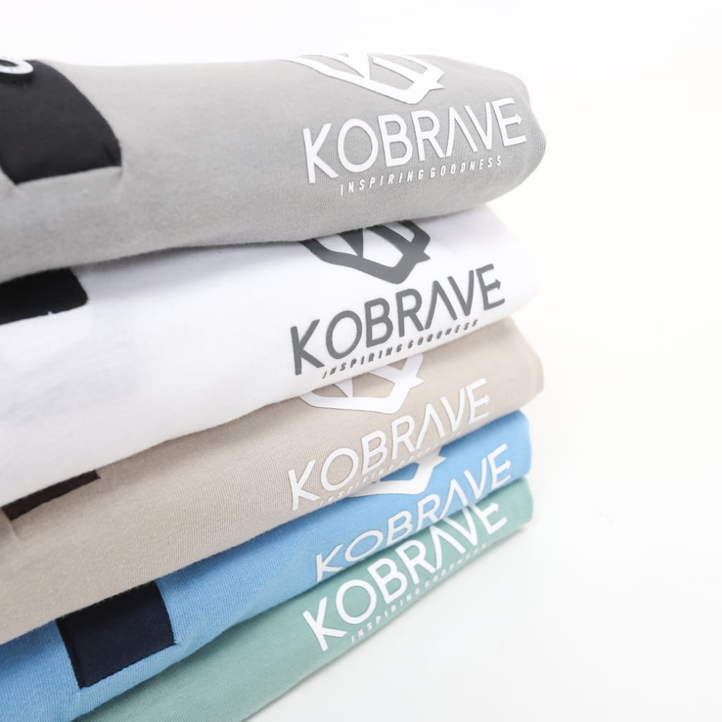 KOBRAVE Koko Kaos Premium IBRAHIM Series Nyaman Anti Gerah Berkualitas zise besar