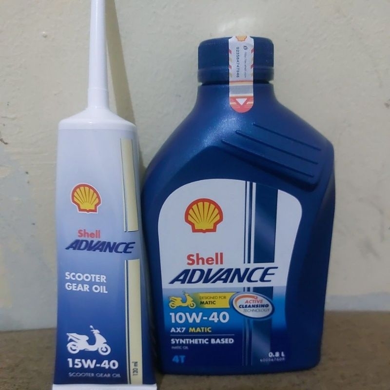 shell advance ax7 matic + oli gardan