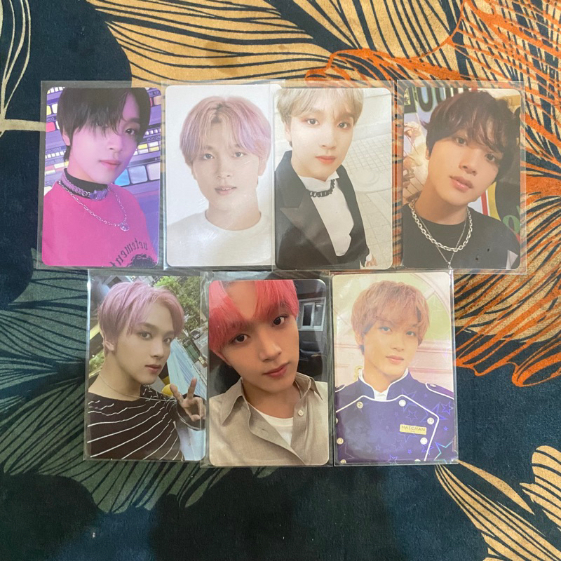 [BACA DESKRIPSI] Haechan  trading card glitch mode nct 127 dream kolbum dream vibe beatbox sticker w
