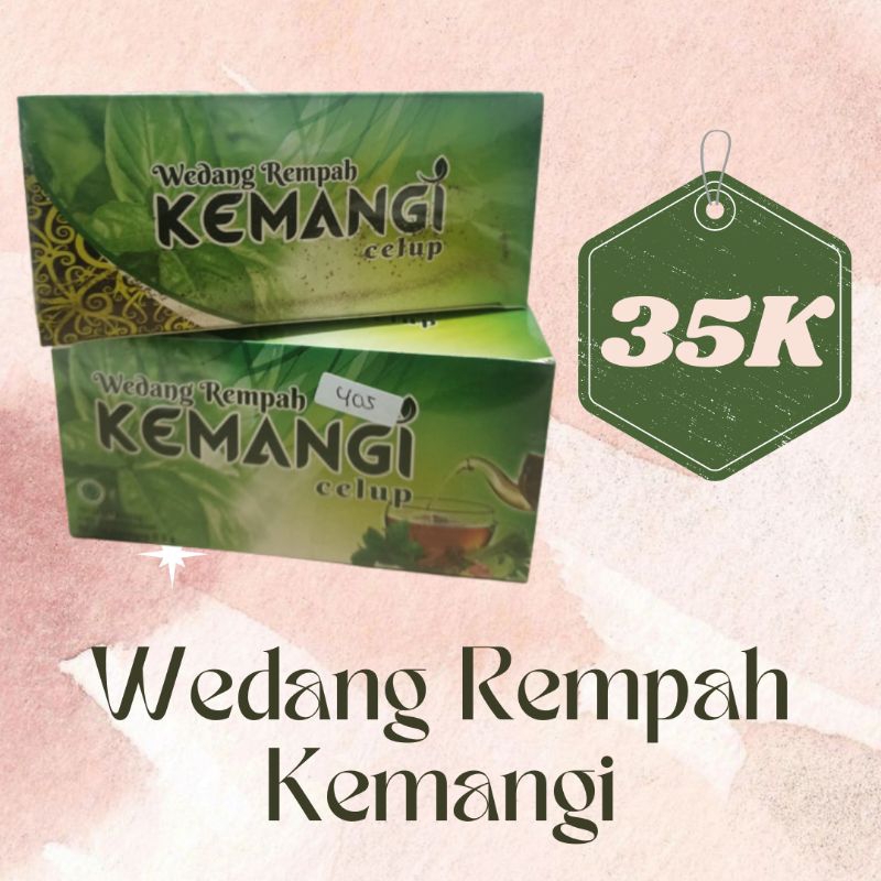 

BEST SELLER WEDANG REMPAH KEMANGI CELUP BERKHASIAT 250gr