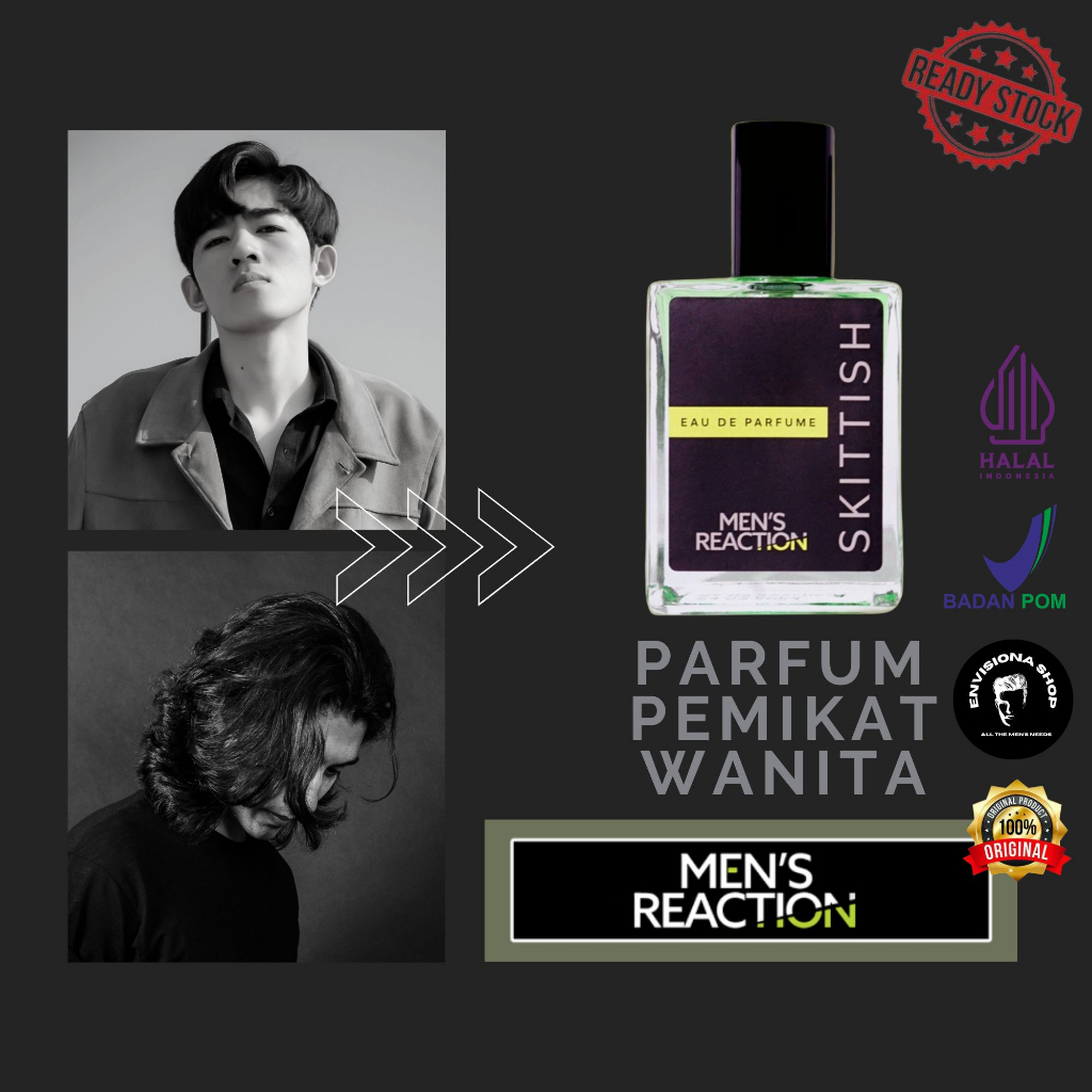 Mens Reaction Skittish PARFUM PRIA PEMIKAT WANITA - (50 ml)