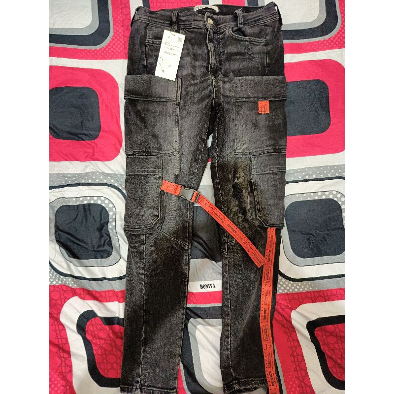 Jeans Skinnyfit  Cargo Zara Man