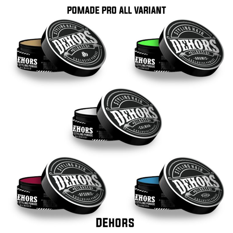 POMADE DEHORS / POMADE MURAH / POMADE OIL BASED