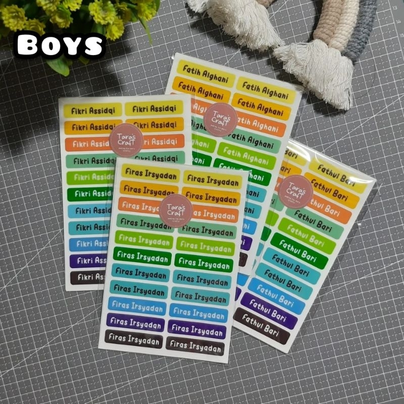 

Sticker Pencil / Stiker Pensil / Vinyl / Waterproof