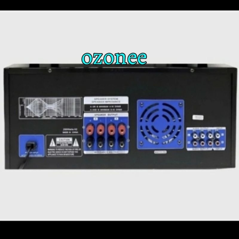 AMPLIFIER KARAOKE FIRSTCLASS FC A 4400 FCA4400 PROFESIONAL POWER AMPLI