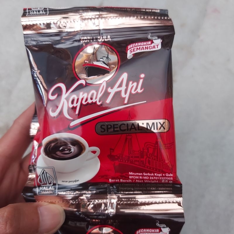 

Kapal Api Special Mix Sachet 1 Renceng Isi 10