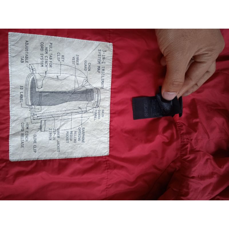 jaket tnf xmamut xcolumbiax lafuma original 100%