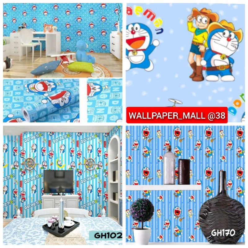 Wallpaper Dinding Doraemon Walpaper Dinding Doraemon Stiker Dinding Doraemon Stiker Dinding Doraemon