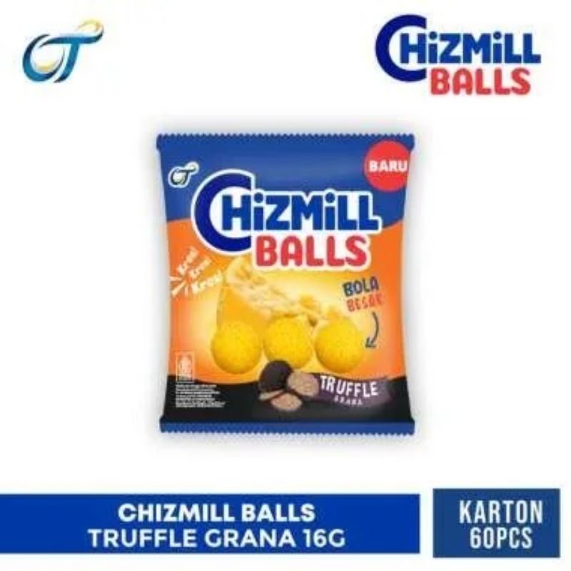 

Ciki chizmil Balls Truffle Grana Renceng isi