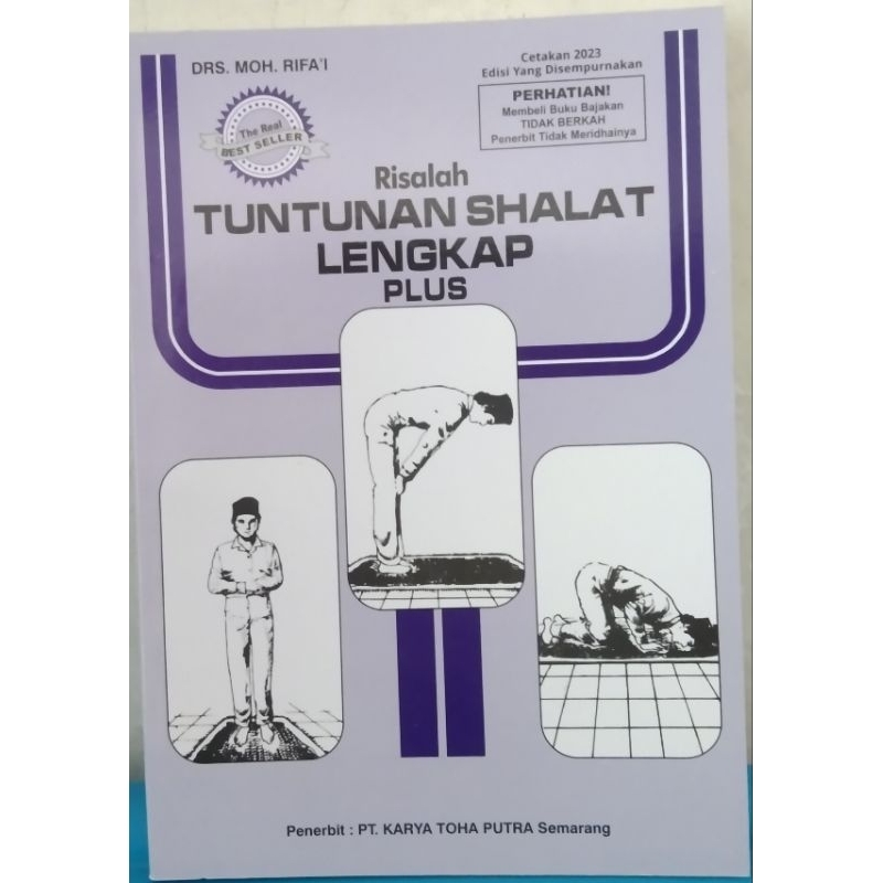 

buku risalah tuntunan shalat lengkap plus/ Asmaul husna