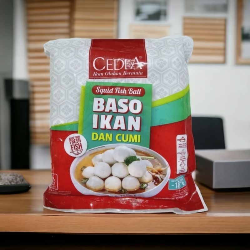 

RN_Frozen - CEDEA Baso Ikan & Cumi Berat Isi 500 Gram Rasa Lezatt & Fresh - Ready...