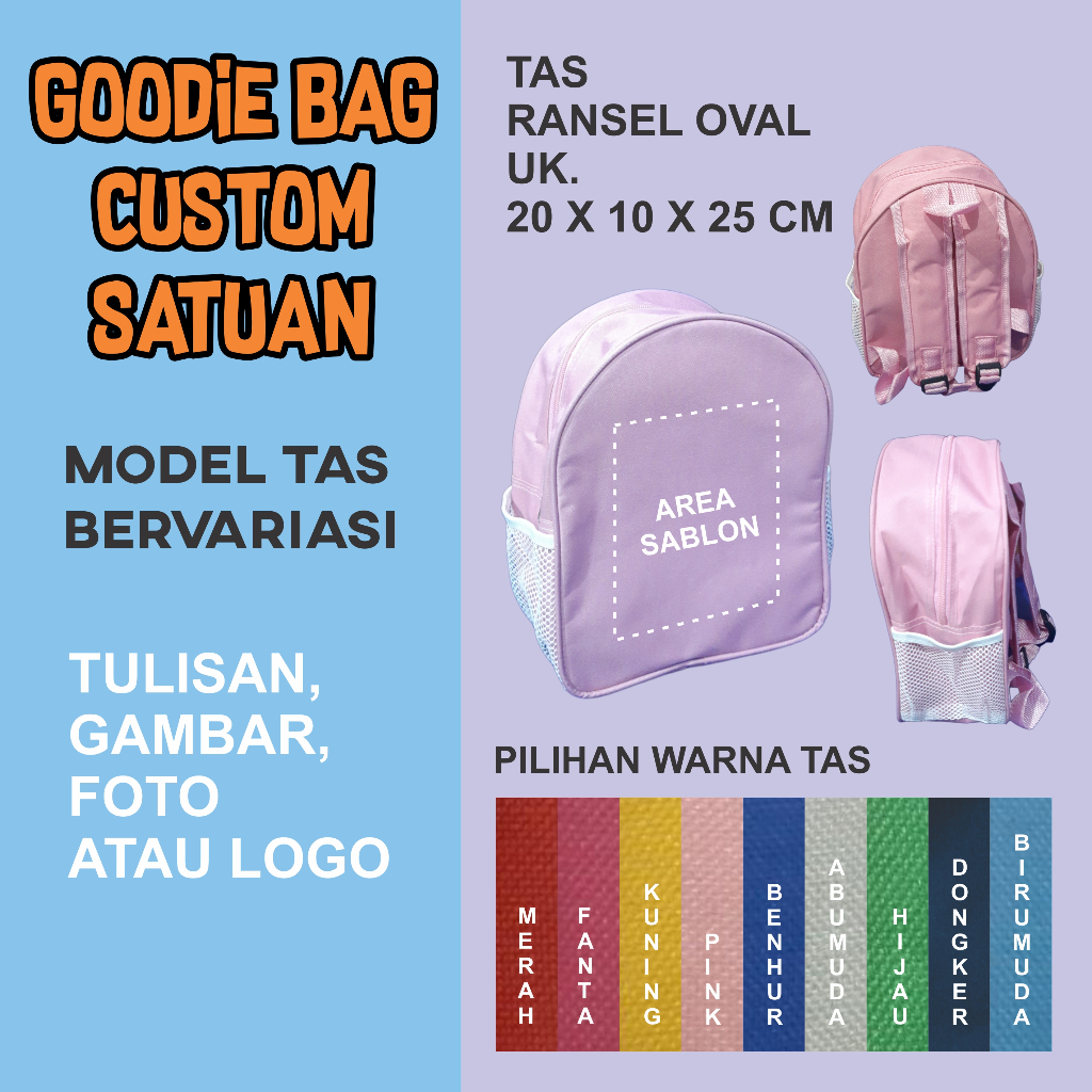 

❤️asemka77❤️GOODIE BAG ULTAH ANAK CUSTOM SATUAN