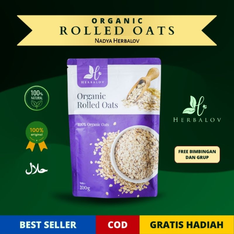 

ROLLED OAT ORGANIK PREMIUM HERBALOV
