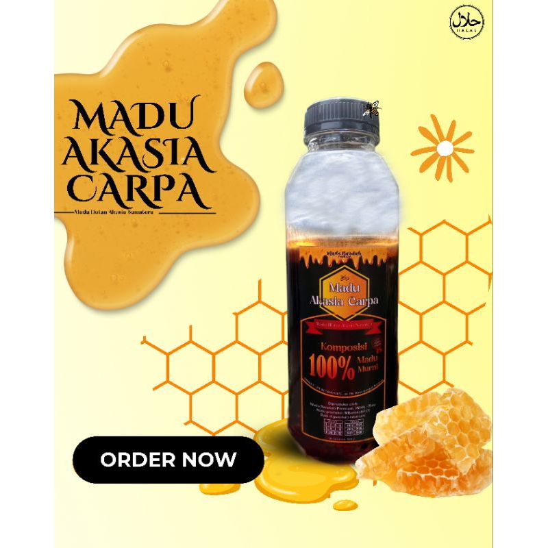 

Madu BAROKAH Premium 500 gram (2 botol)