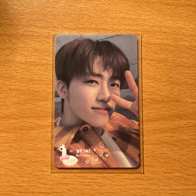 JAEMIN LUCKY DRAW UNIVERSE V SIGN