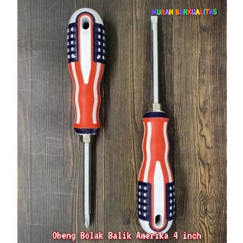 obeng Amerika bolak balik 4 inch
