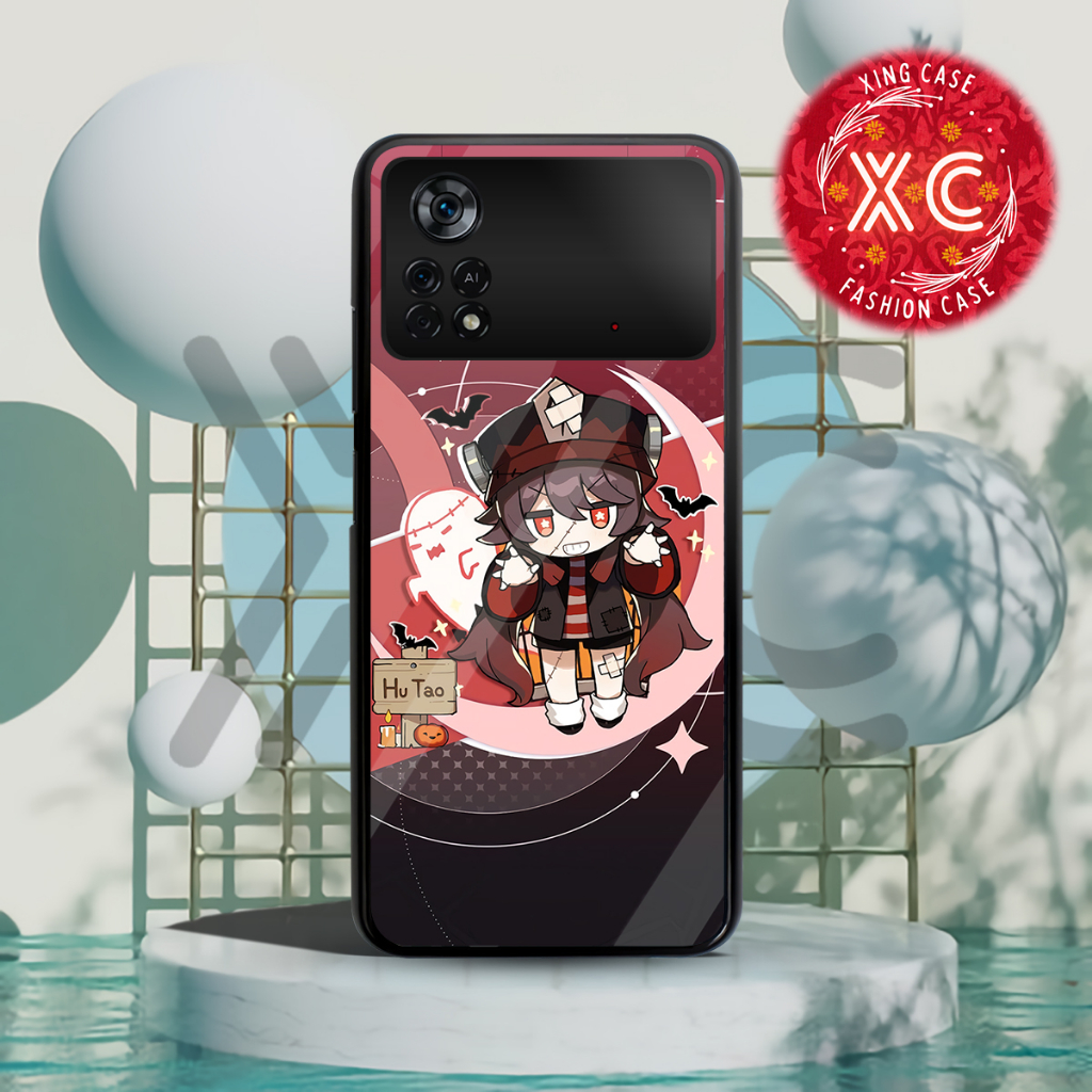 |GI02| XING CASE POCO PHONE POCO M4 PRO GLOSSY KILAU EFEK KACA | CASE HP CUSTOM SOFTCASE HARDCASE | 