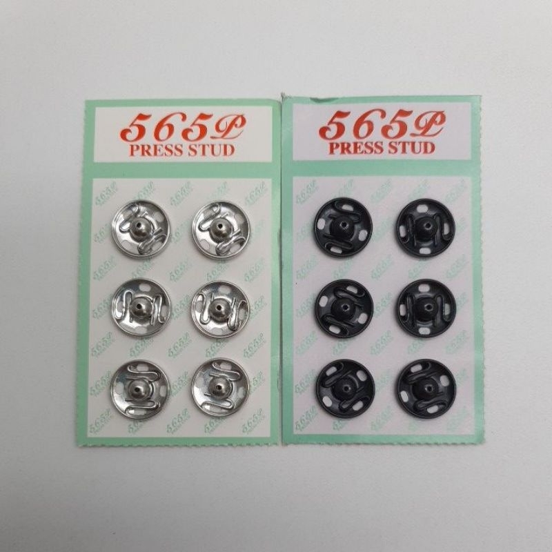 Kancing cetet/jepret 14mm isi 6