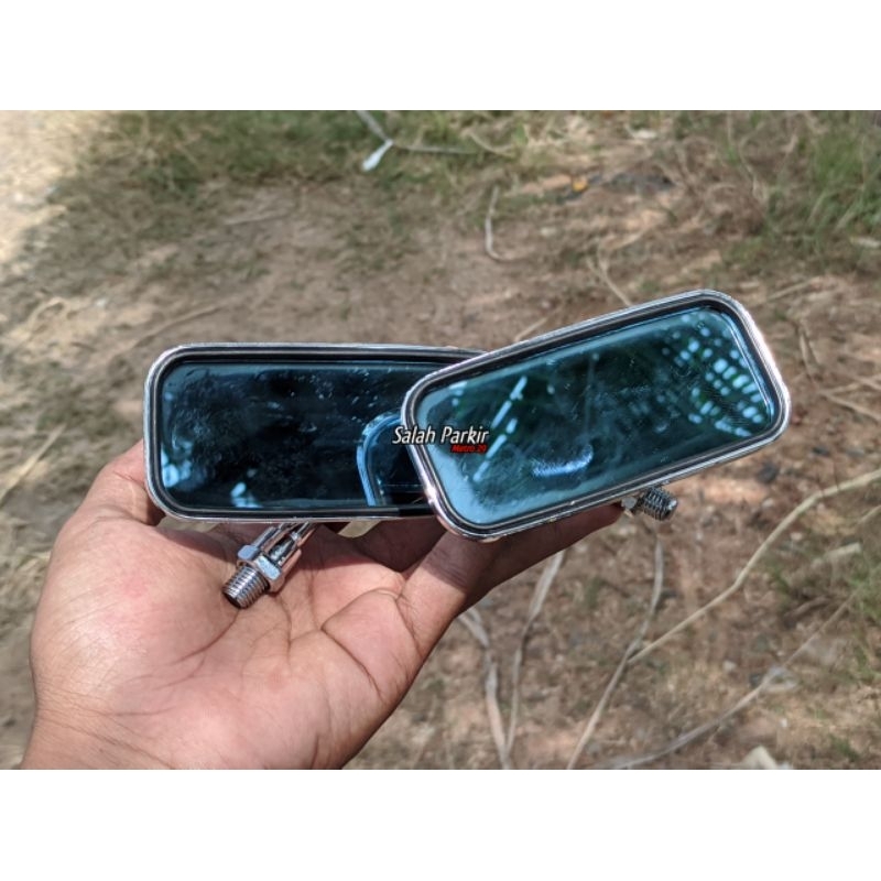 Spion Kotak Day Crom kaca biru cb cb100 cb125 gl gl100 glmax glpro tiger megapro