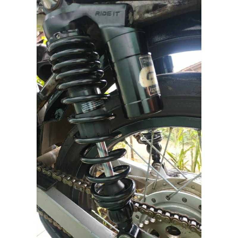 Shock Belakang Ride It Gp 277 Hitam Ukuran 340mm