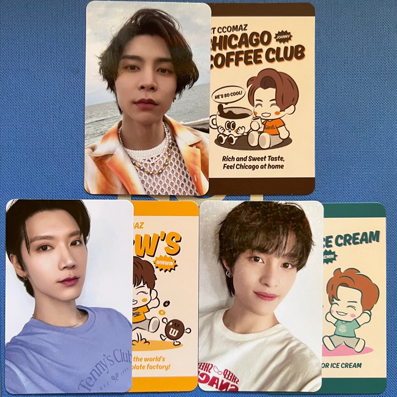 TRADING CARD CCOMAZ NCT Unsealed Johnny Ten Yangyang Special