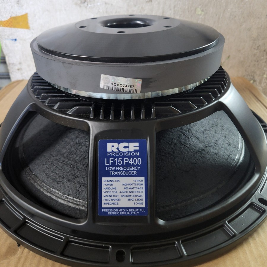 KOMPONEN SPEAKER RCF L15 P400/L15P400 15IN KOMPONEN SPEAKER GRADE A
