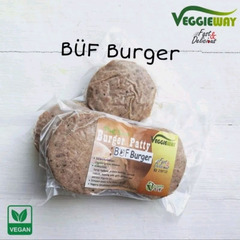

VEGAN Patty Burger- (no beef )Burger