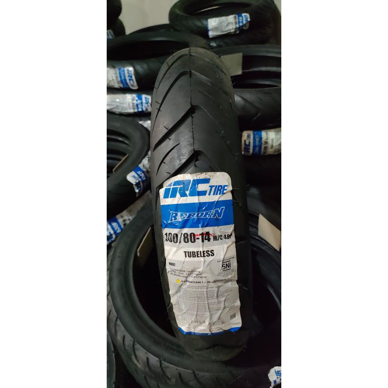 Ban IRC 100/80-14 reborn tubeless
