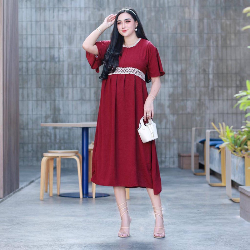 Ross Shop - Daster Crincle - Dress Umbrella Premium