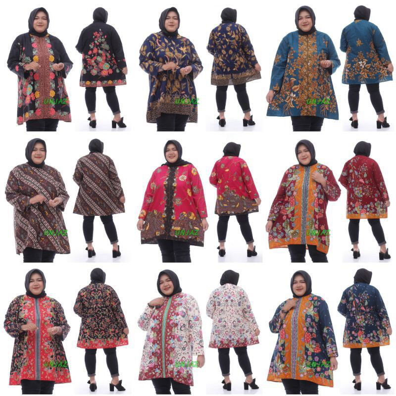 TUNIK BATIK LD 120 LD 130 LD 140 BIG SIZE BATIK JUMBO