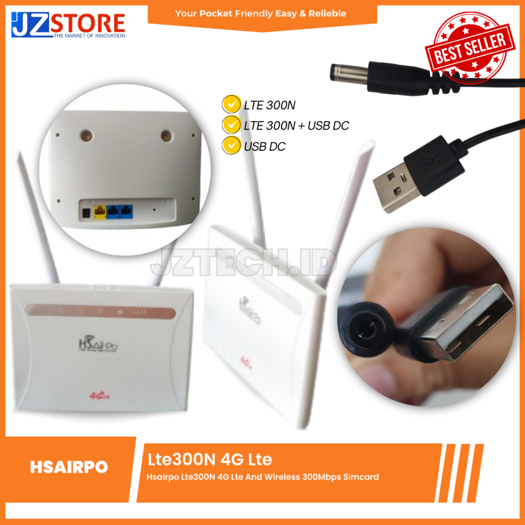 Hsairpo Lte300N 4G Lte And Wireless 300Mbps Simcard