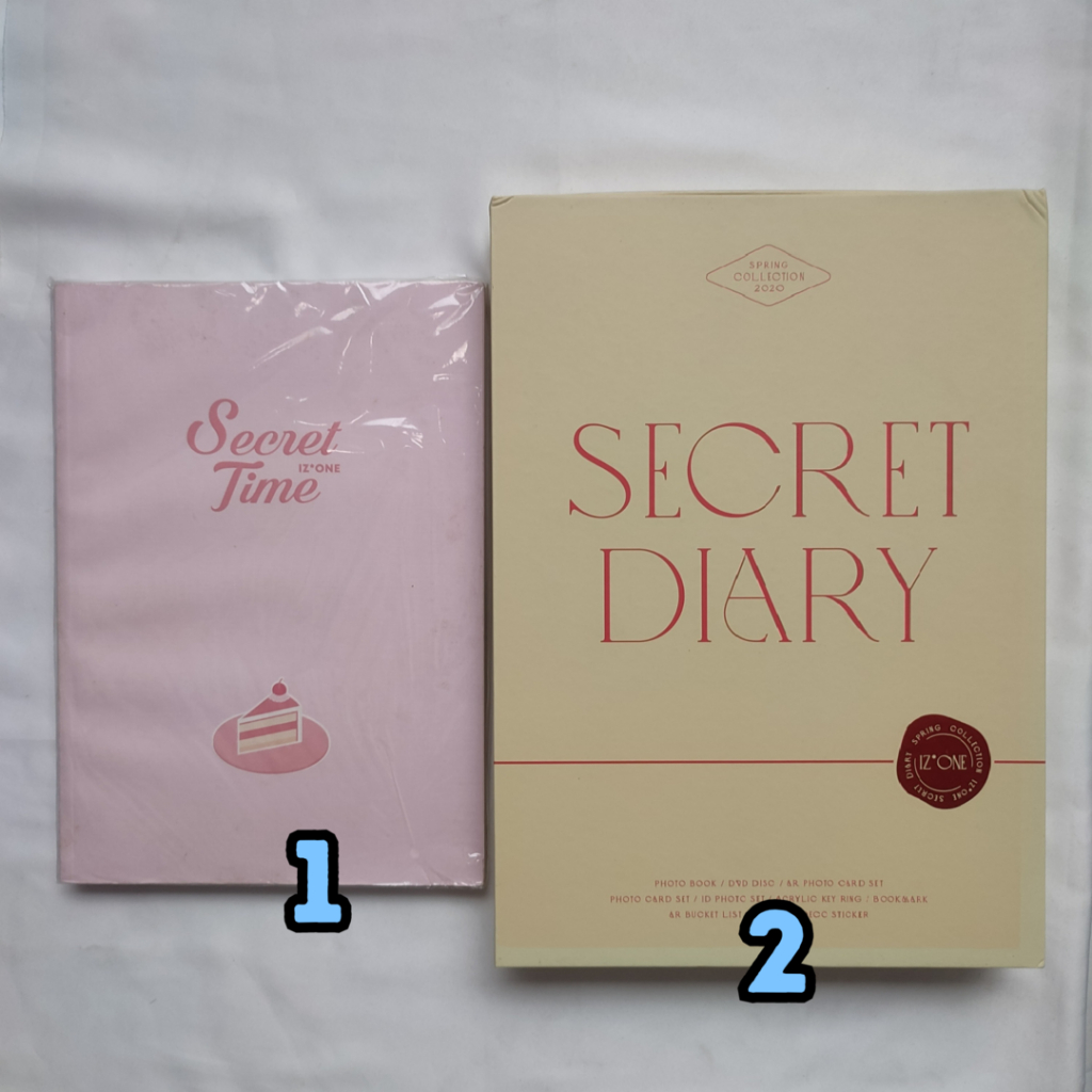 [READY] IZ*ONE Photobook Only Secret Diary Secret Time IZONE Season Greeting