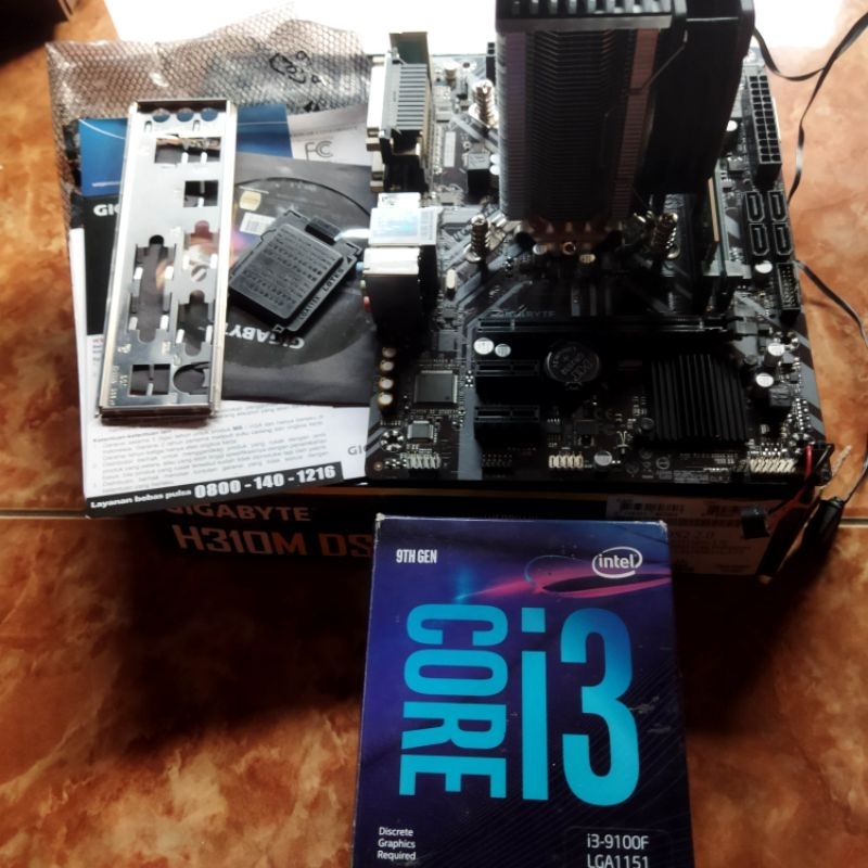Paketan i3 gen9 i3 9100f H310M