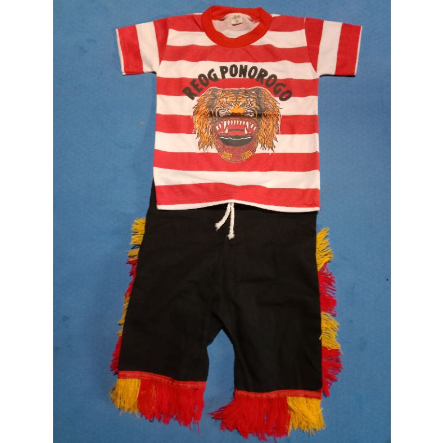 Kaos reog anak / kaos jaranan / kaos barongan / setelan baju reog / Baju Reog Ponorogo Jaranan Baju 