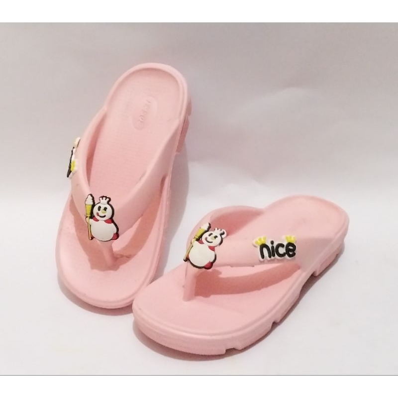 Sandal Jepit Anak perempuan Irsoe S30-35 Sendal Jepit Mixue