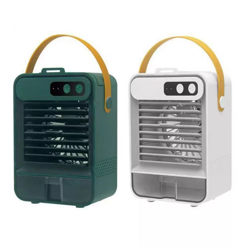 00972 Fan Air Conditioning Mini Fan Rechargeable Kipas Ac Cas Portable