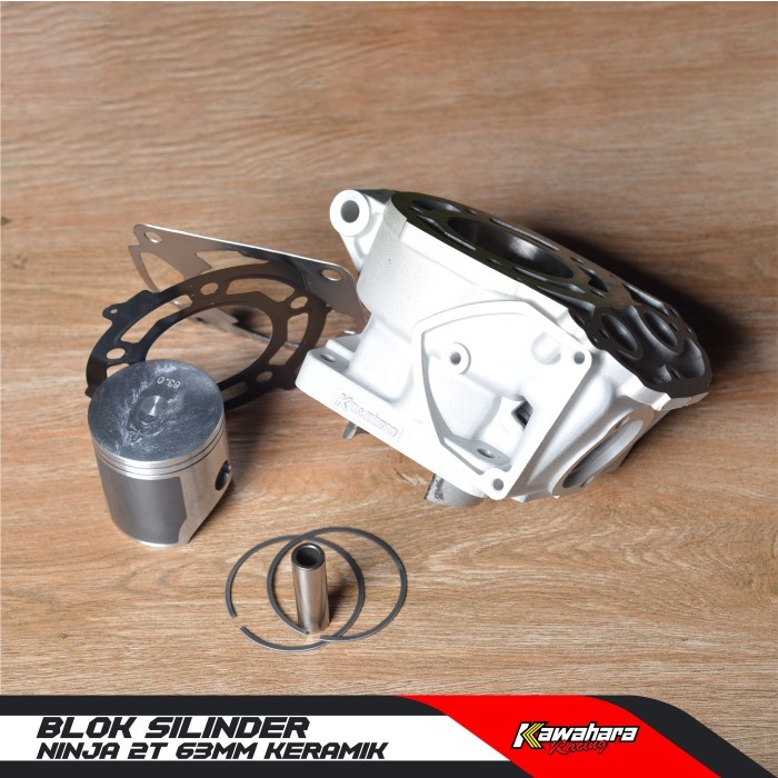 Blok Boreup Ninja RR / R / ZX piston 63mm Kawahara