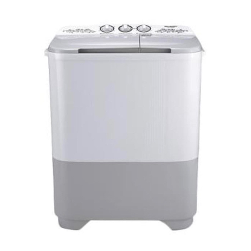 Mesin cuci Sharp 2 tabung ES-T90MW / EST 90MW