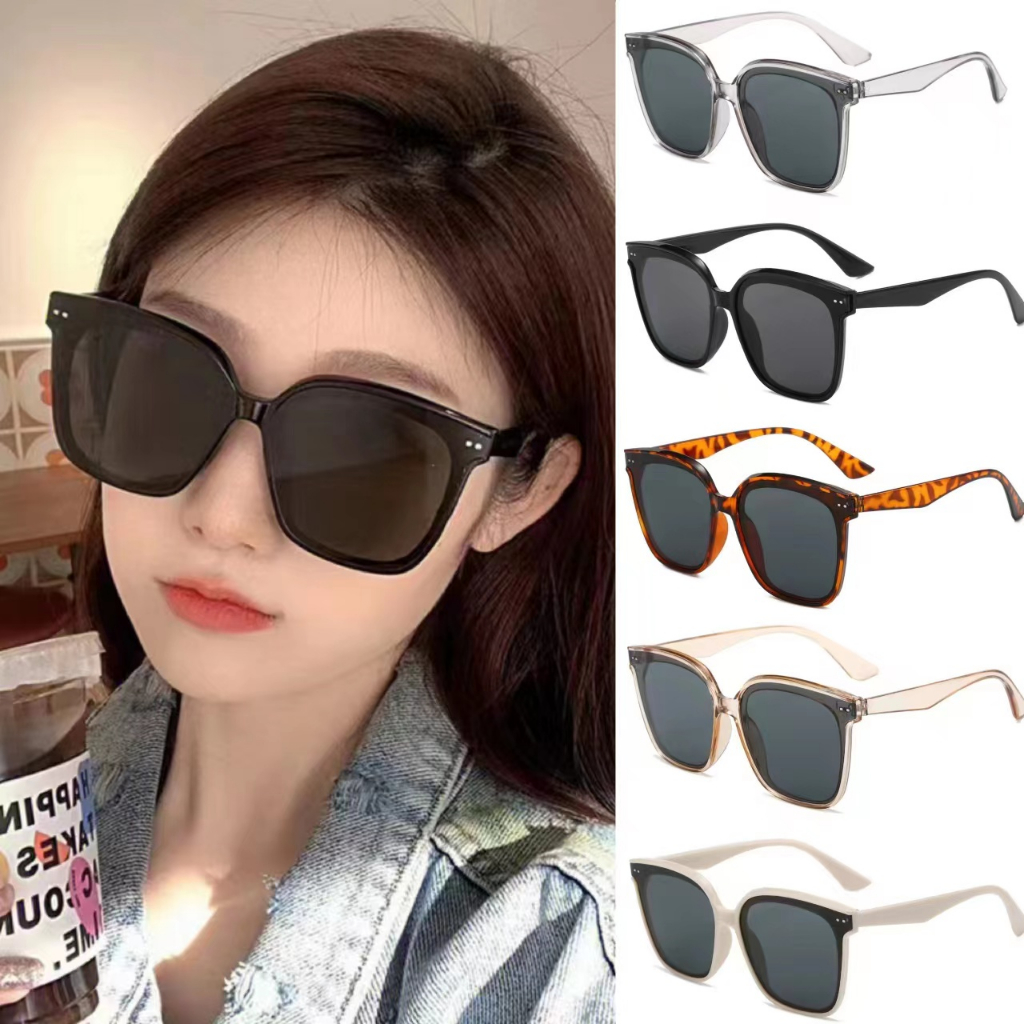 【COD】Kacamata Hitam Pelangsing Perlindungan UV yang Modis