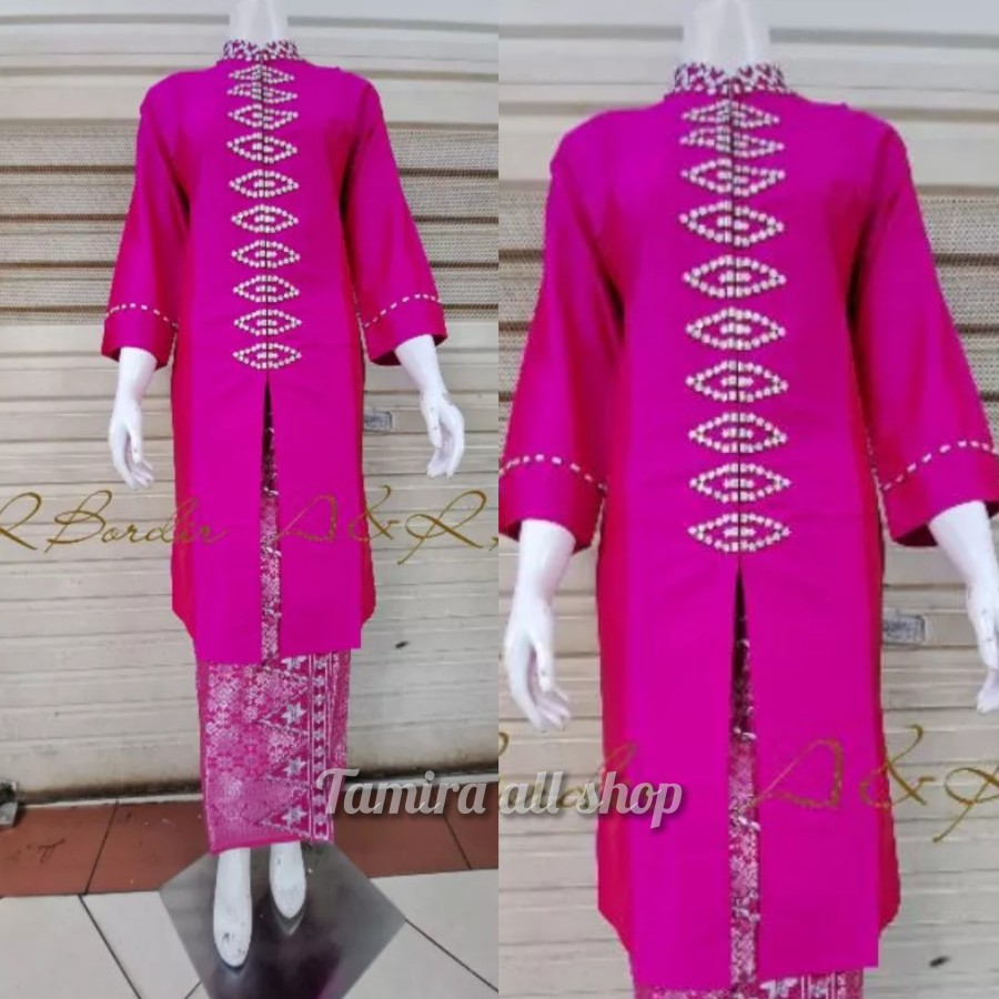 SET-KEBAYA TAFFETA MALAYSIA/KEBAYA KURUNG MALAYSIA PAYET DIAMOND