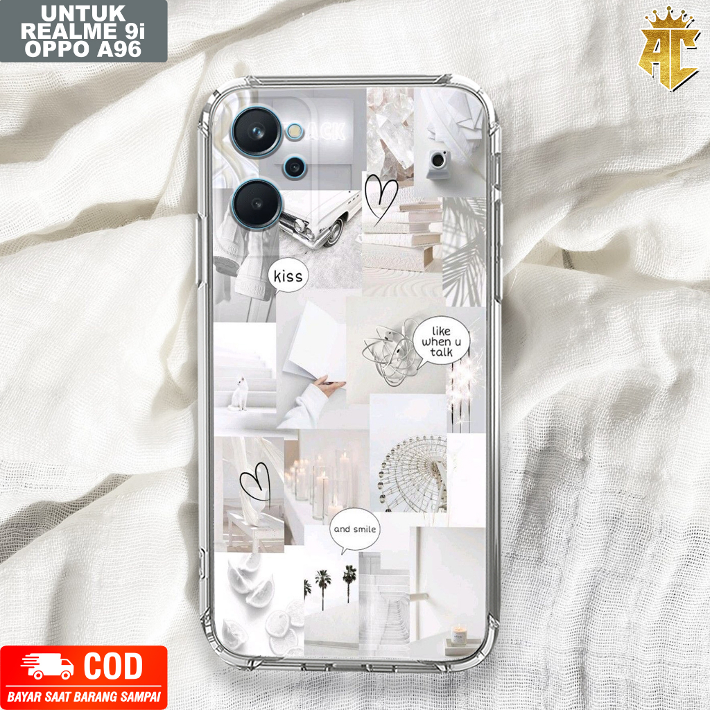 CASE REALME 9i / OPPO A96 2023 - Casing REALME 9i / OPPO A96 Terbaru AERO STORE [ MOTIF 05 ] Silikon