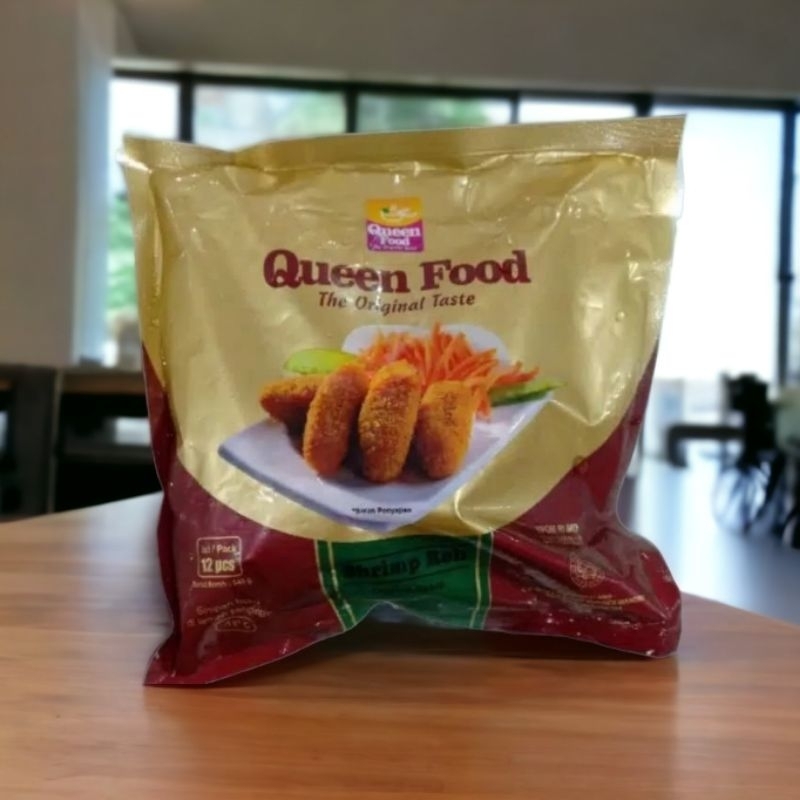 

RN_Frozen - QUEEN FOOD Original Taste Shrimp Roll Isi 12 Pcs - Readyy...